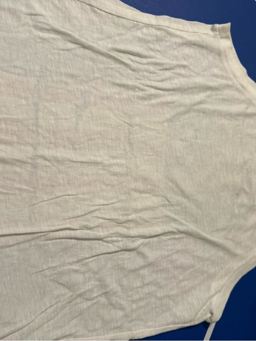 Victoria's Secret White Sequin Flag Tank Top - Picture 3 of 3